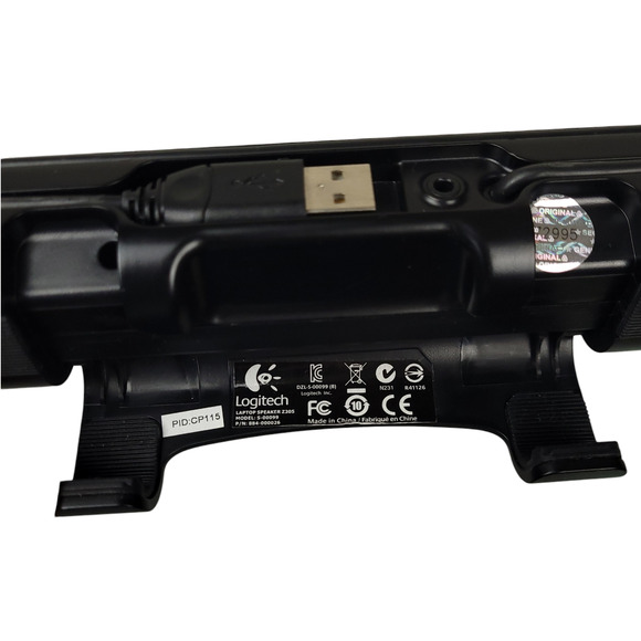 Logitech Z305 Laptop Speaker USB Soundbar Portable Compact Audio System Tested - Picture 8 of 10
